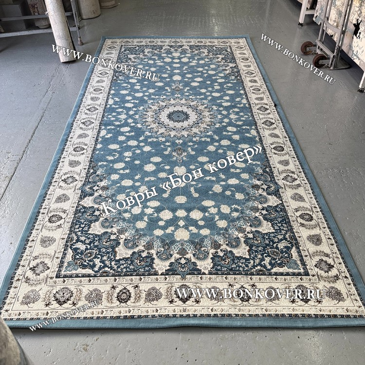 Турецкий Ковер Для гостиной New дизайн 99 Голубой