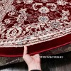 Турецкий Ковер Для гостиной дизайн 80 красный Овал