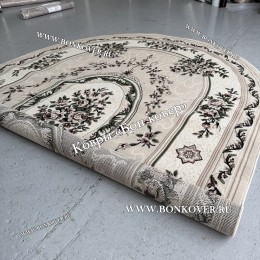 Ковер Лайт Карпет New 4 Дизайн 01 Бежевый Овал