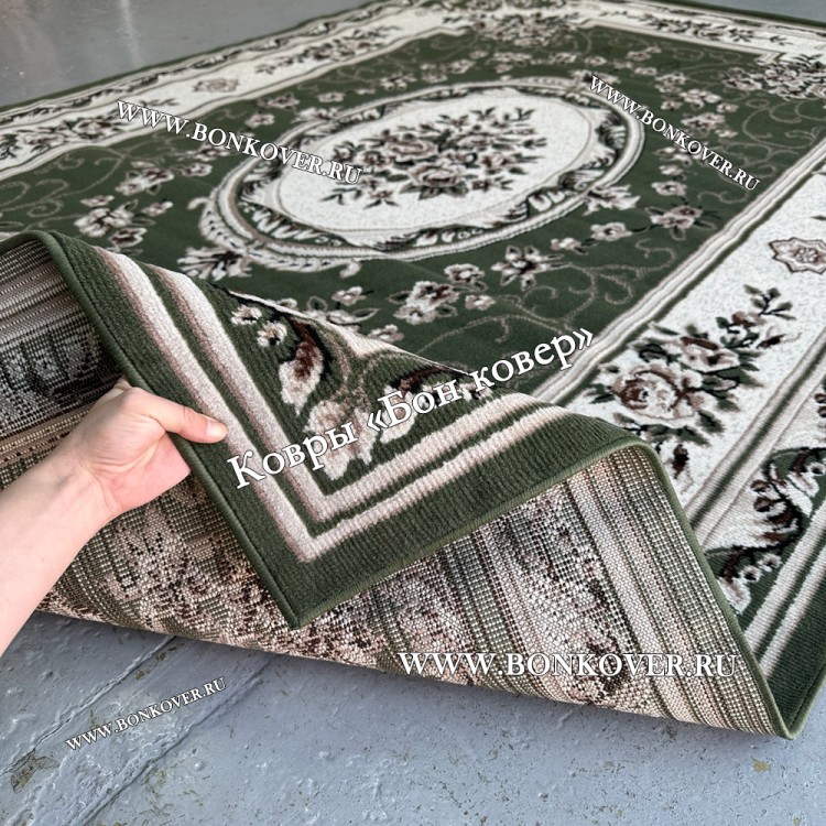 Ковер Лайт Карпет 4 Дизайн 23890 Зеленый